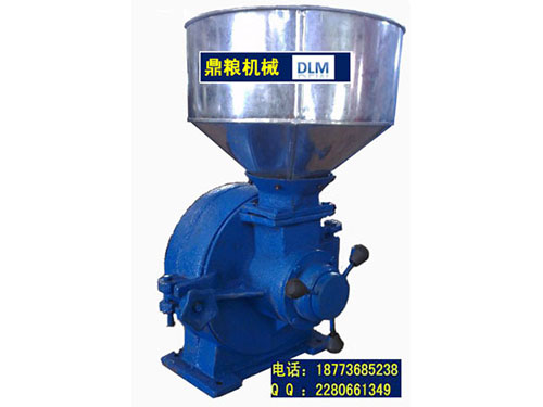 30型磨片式粉碎機(jī)、磨粉機(jī)磨粉機(jī)，磨片式，產(chǎn)量達(dá)1000公斤時(shí),粗細(xì)可調(diào)